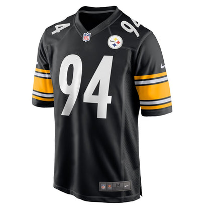Pittsburgh Steelers Tyson Alualu Game Black Football Jersey product image