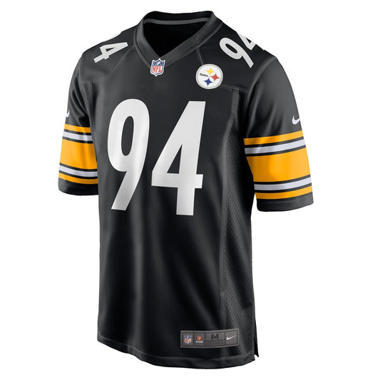 Pittsburgh Steelers Tyson Alualu Game Black Football Jersey product image