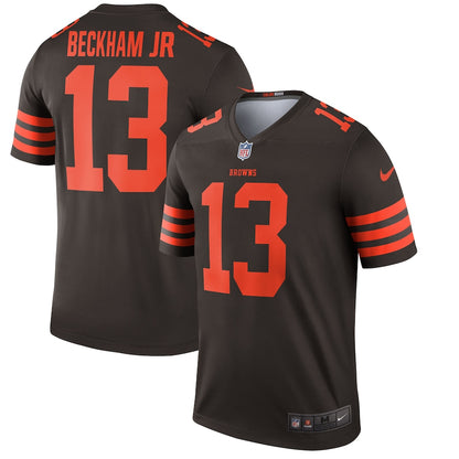 Cleveland Browns Odell Beckham Jr. Brown Brown Football Jersey product image