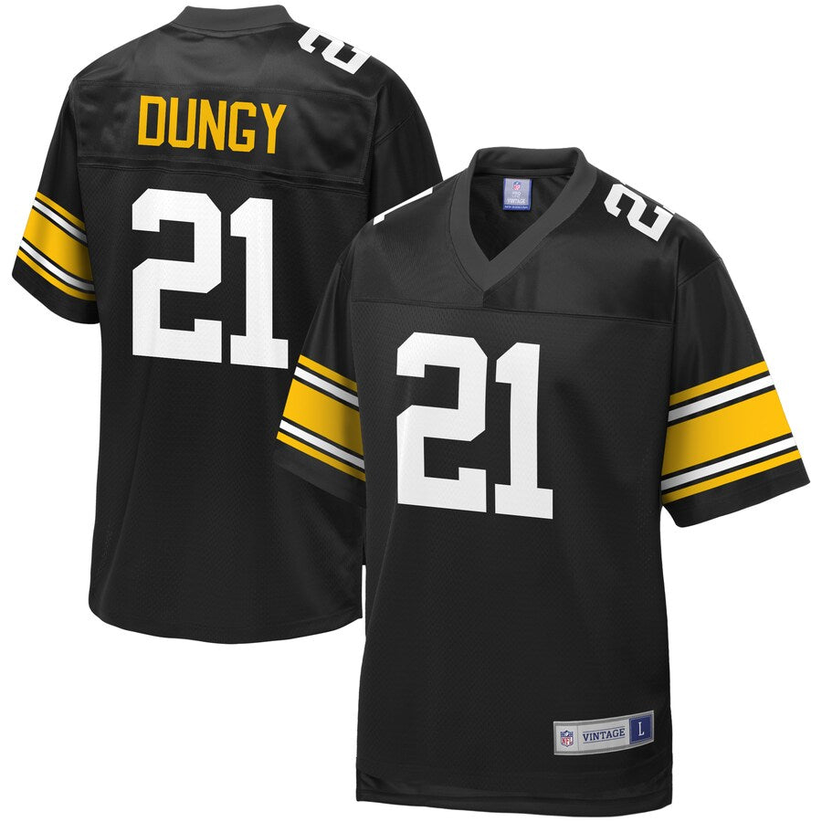 Pittsburgh Steelers Tony Dungy Pro Line Black Football Jersey product image