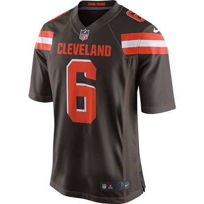 Cleveland Browns Baker Mayfield Brown Game Brown Football Jersey product image