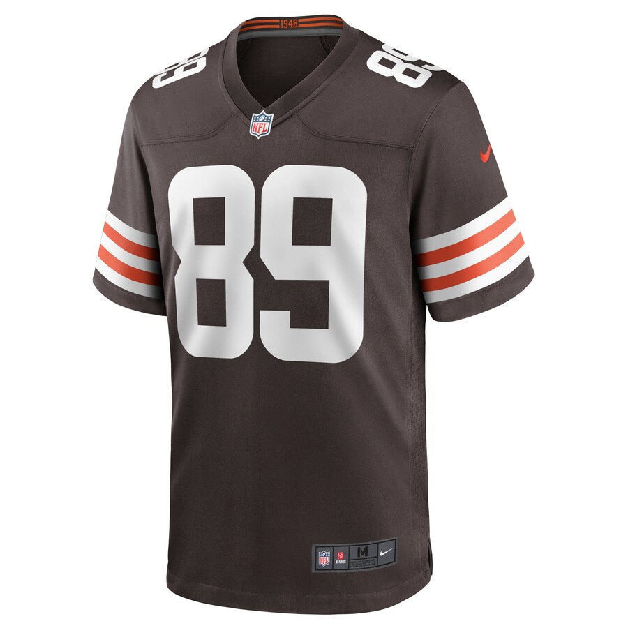 Cleveland Browns Stephen Carlson Brown Game Brown Football Jersey product image