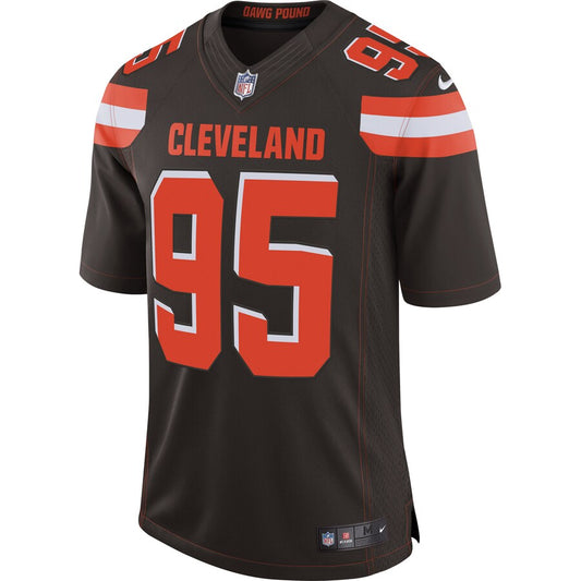 Cleveland Browns Myles Garrett Brown Speed Limited Brown Football Jersey product image