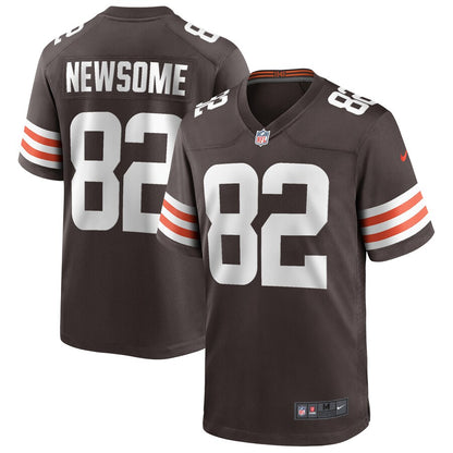 Cleveland Browns Ozzie Newsome Brown Game Brown Football Jersey product image