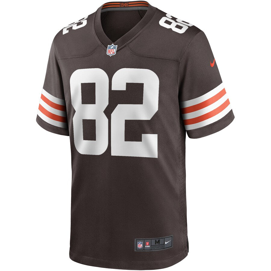Cleveland Browns Ozzie Newsome Brown Game Brown Football Jersey product image
