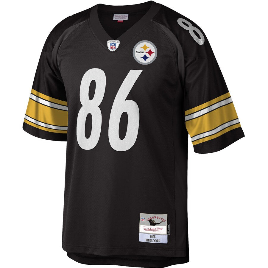Pittsburgh Steelers Hines Ward Legacy Black Football Jersey product image