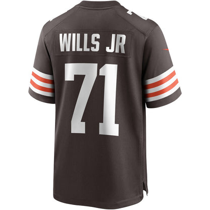 Cleveland Browns Jedrick Wills Jr. Brown Game Brown Football Jersey product image
