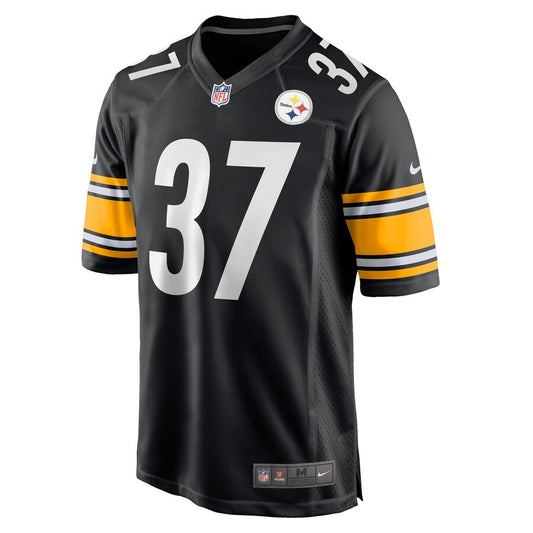 Pittsburgh Steelers Jordan Dangerfield Game Black Football Jersey product image