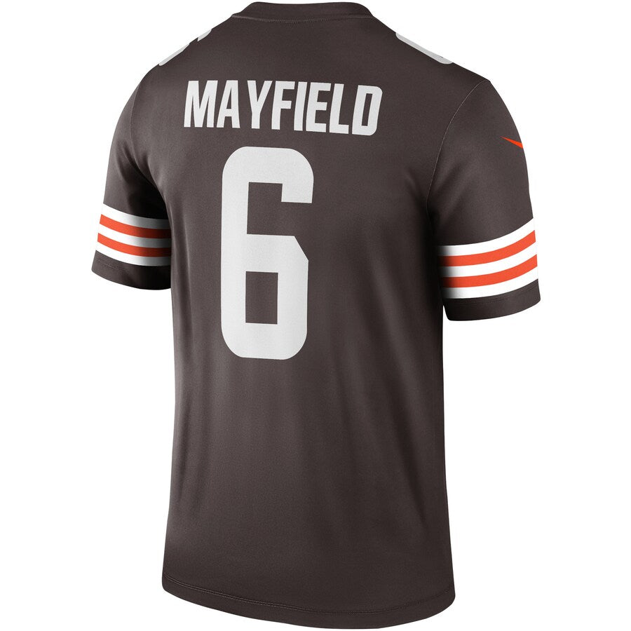 Cleveland Browns Baker Mayfield Brown Brown Football Jersey product image