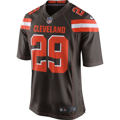 Cleveland Browns Duke Johnson Jr Brown Game Brown Football Jersey product image