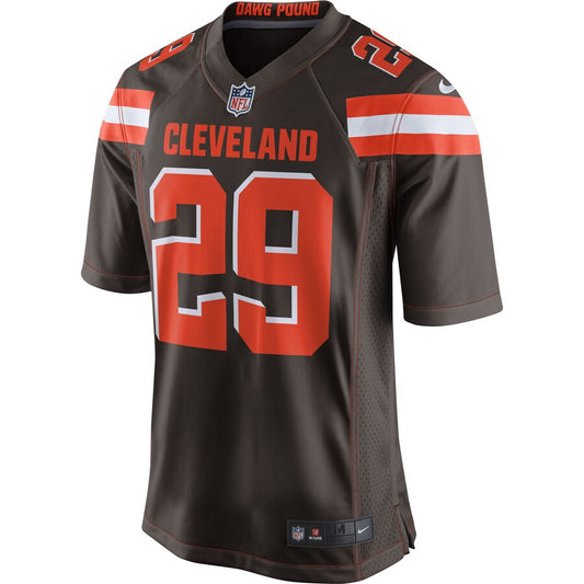 Cleveland Browns Duke Johnson Jr Brown Game Brown Football Jersey product image