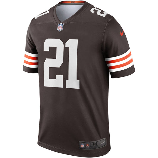 Cleveland Browns Denzel Ward Brown Brown Football Jersey product image