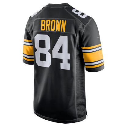 Pittsburgh Steelers Antonio Brown Alternate Game Black Football Jersey product image