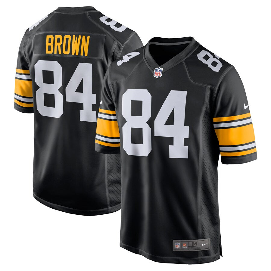 Pittsburgh Steelers Antonio Brown Alternate Game Black Football Jersey product image