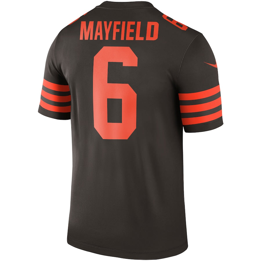 Cleveland Browns Baker Mayfield Brown Brown Football Jersey product image
