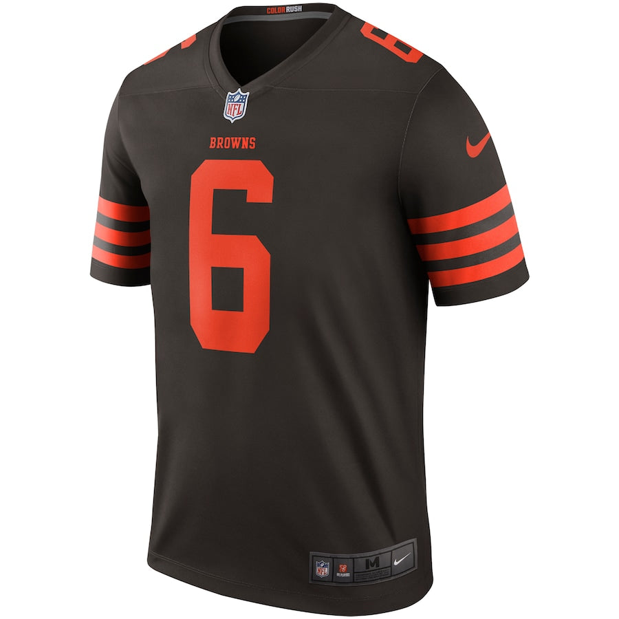 Cleveland Browns Baker Mayfield Brown Brown Football Jersey product image