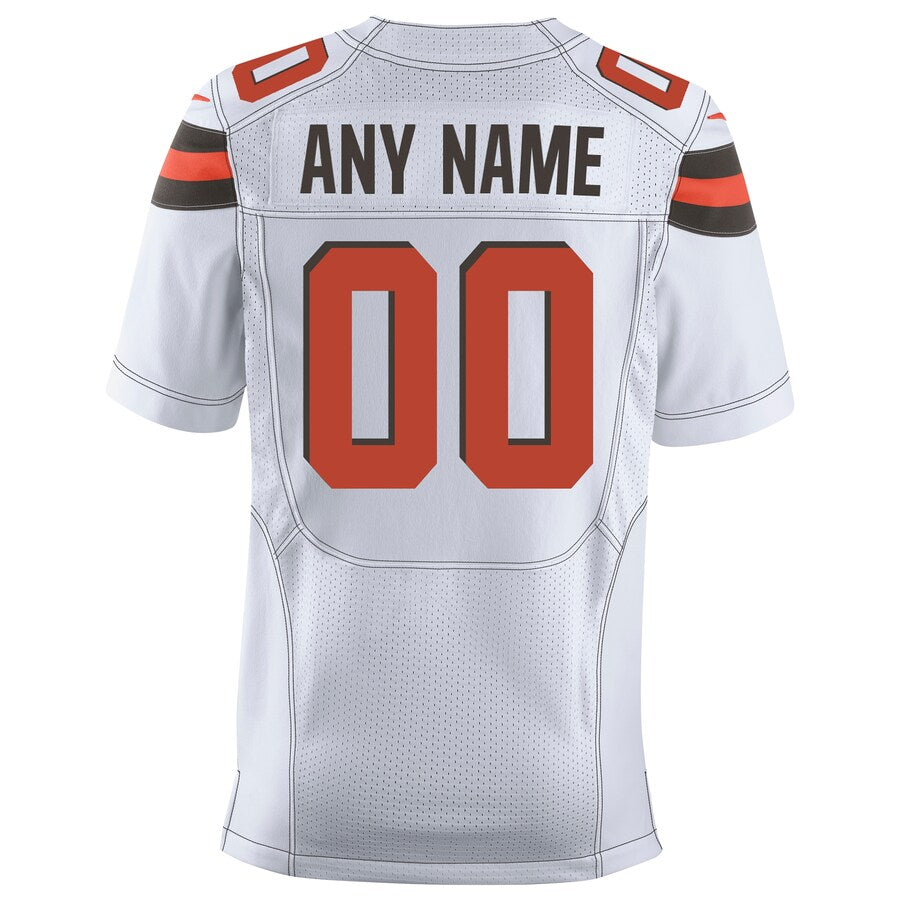 Cleveland Browns Custom White Football Jersey product image