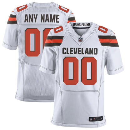 Cleveland Browns Custom White Football Jersey product image