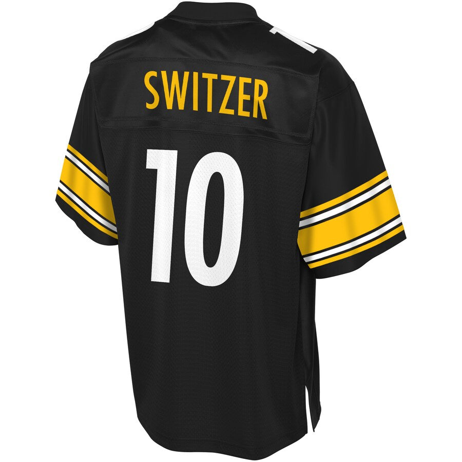 Pittsburgh Steelers Ryan Switzer Pro Line Big & Tall Black Football Jersey product image