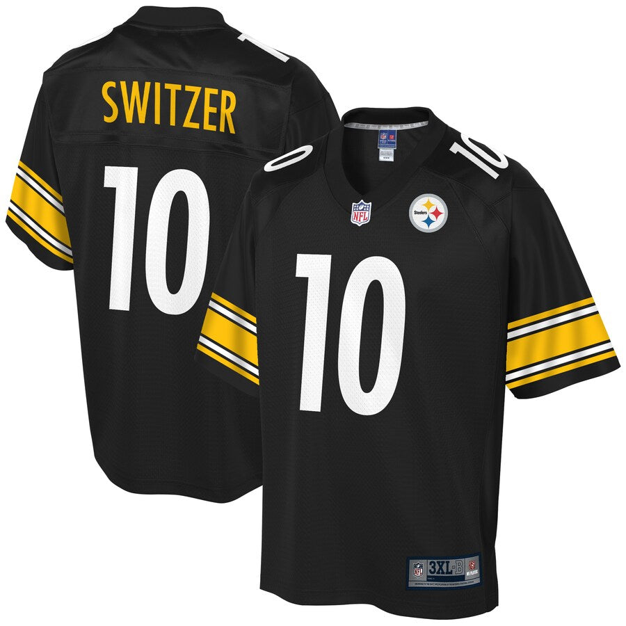 Pittsburgh Steelers Ryan Switzer Pro Line Big & Tall Black Football Jersey product image