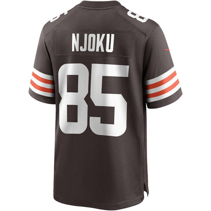 Cleveland Browns David Njoku Brown Game Brown Football Jersey product image