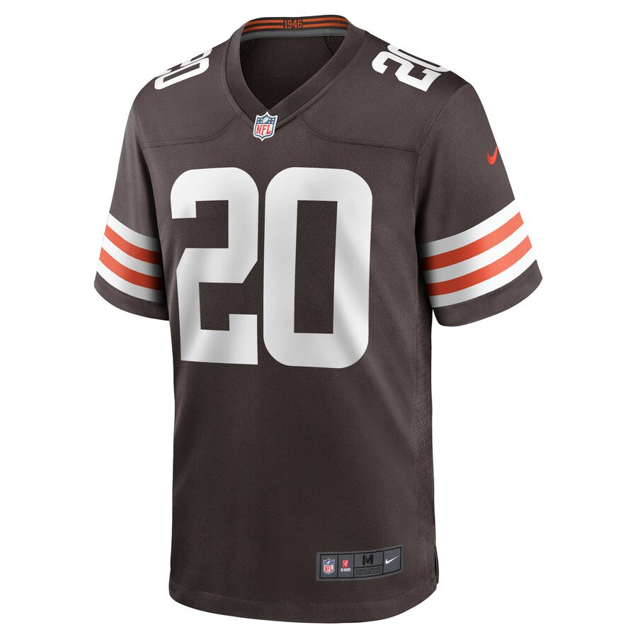 Cleveland Browns Tavierre Thomas Brown Game Brown Football Jersey product image