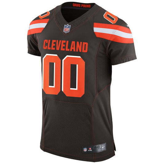 Cleveland Browns Brown Speed Machine Custom Brown Football Jersey product image