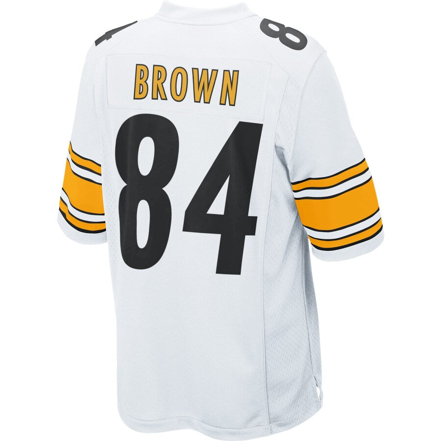 Pittsburgh Steelers Antonio Brown Game White Football Jersey product image