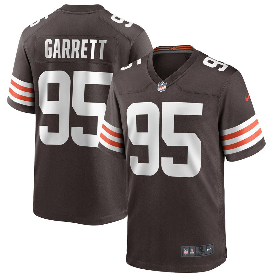Cleveland Browns Myles Garrett Brown Game Brown Football Jersey product image