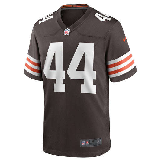 Cleveland Browns Sione Takitaki Brown Game Brown Football Jersey product image