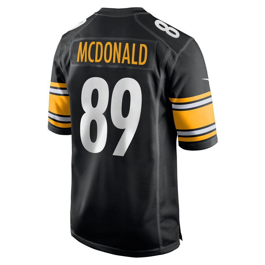 Pittsburgh Steelers Vance Mcdonald Game Black Football Jersey product image