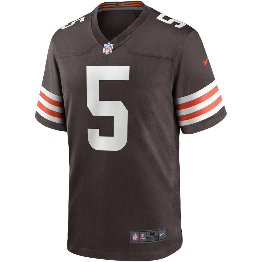 Cleveland Browns Case Keenum Brown Game Brown Football Jersey product image