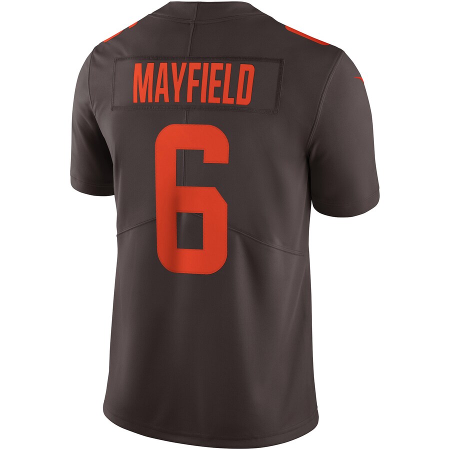 Cleveland Browns Baker Mayfield Brown Alternate Limited Brown Football Jersey product image