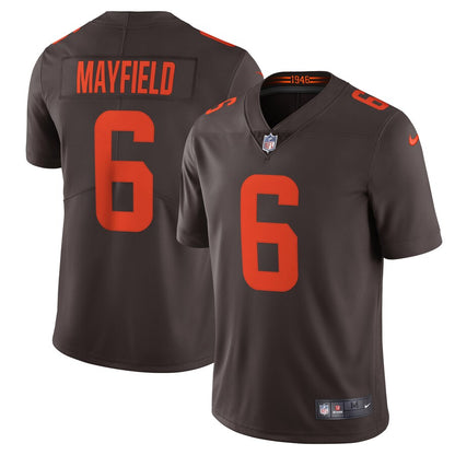 Cleveland Browns Baker Mayfield Brown Alternate Limited Brown Football Jersey product image