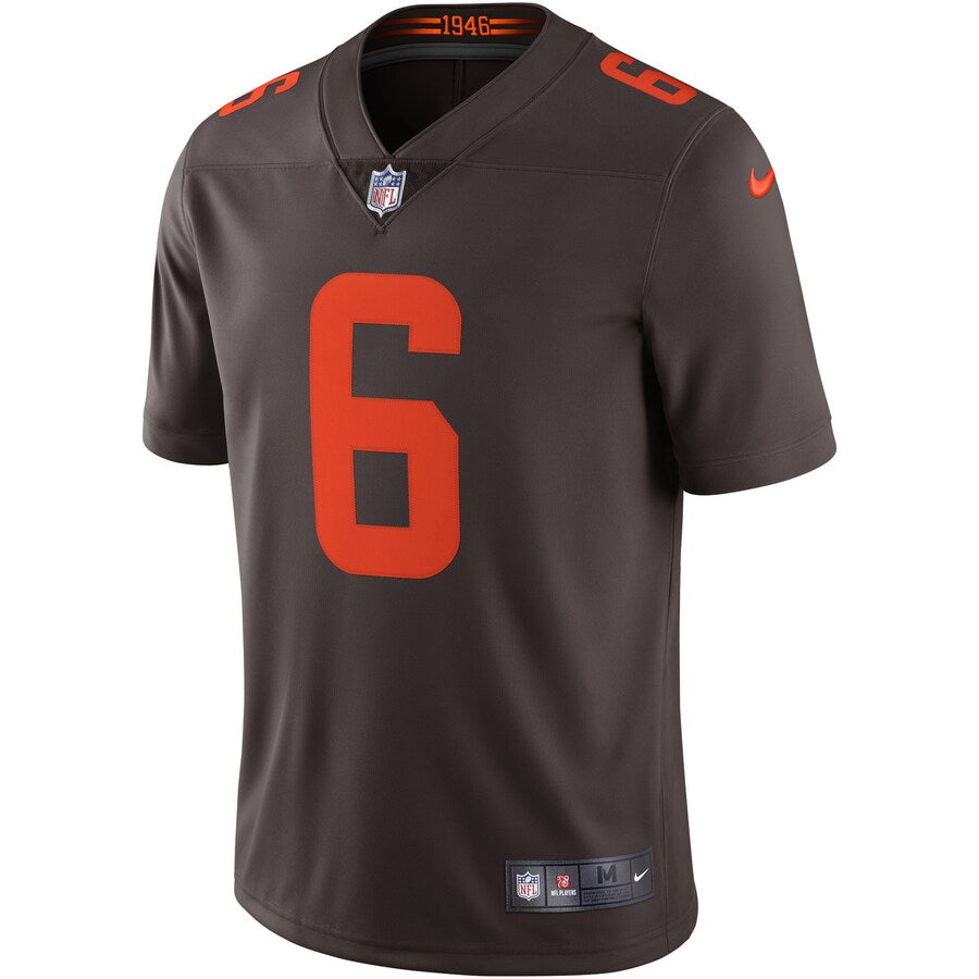 Cleveland Browns Baker Mayfield Brown Alternate Limited Brown Football Jersey product image