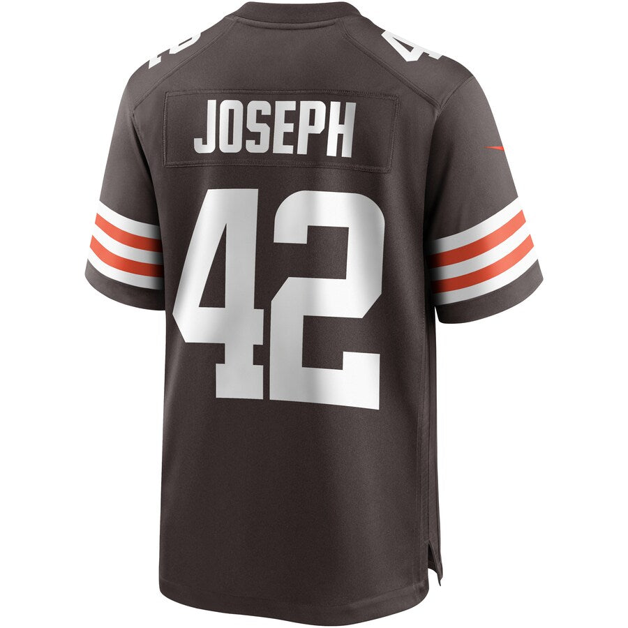 Cleveland Browns Karl Joseph Brown Game Brown Football Jersey product image