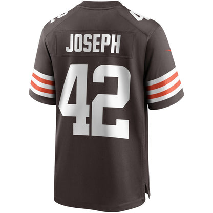 Cleveland Browns Karl Joseph Brown Game Brown Football Jersey product image