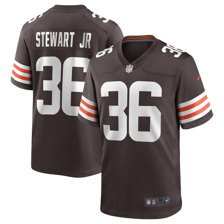 Cleveland Browns M.j. Stewart Jr. Brown Game Brown Football Jersey product image
