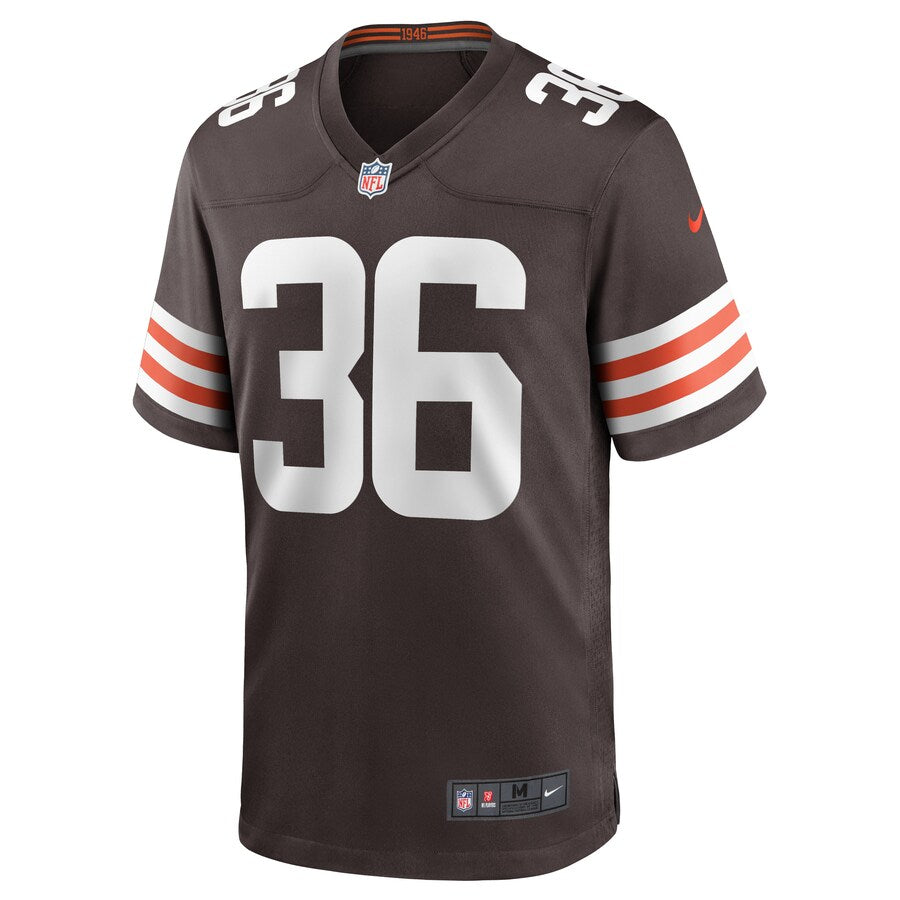 Cleveland Browns M.j. Stewart Jr. Brown Game Brown Football Jersey product image