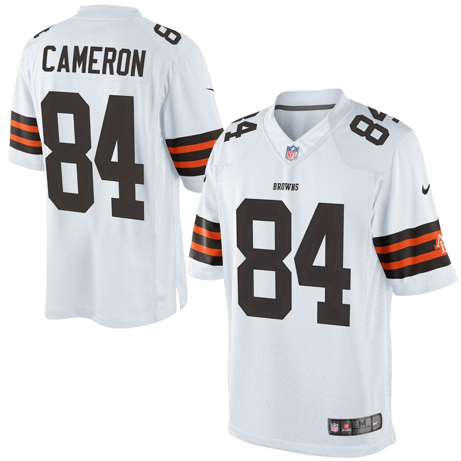 Cleveland Browns Historic Logo Jordan Cameron Limited White Football Jersey product image