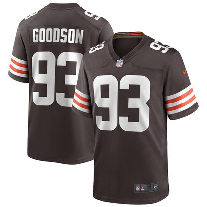 Cleveland Browns Game Brown Football Jersey product image