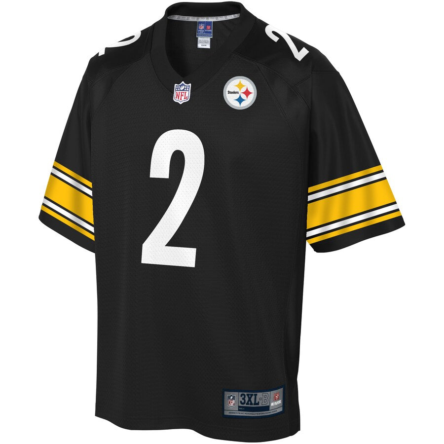 Pittsburgh Steelers Mason Rudolph Pro Line Big & Tall Black Football Jersey product image
