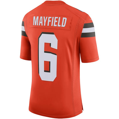 Cleveland Browns Baker Mayfield Limited Orange Football Jersey product image
