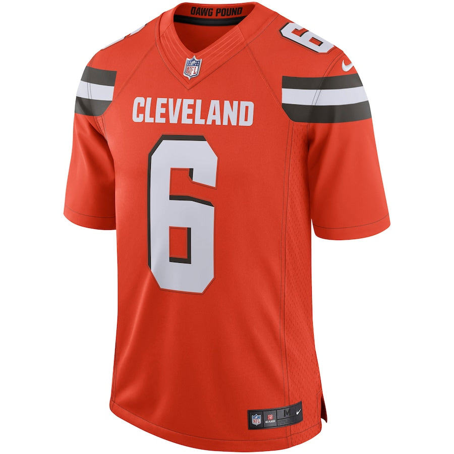 Cleveland Browns Baker Mayfield Limited Orange Football Jersey product image