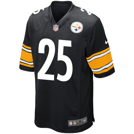 Pittsburgh Steelers Artie Burns Game Black Football Jersey product image