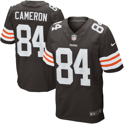 Cleveland Browns Historic Logo Jordan Cameron Brown Football Jersey product image