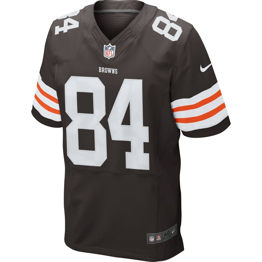 Cleveland Browns Historic Logo Jordan Cameron Brown Football Jersey product image
