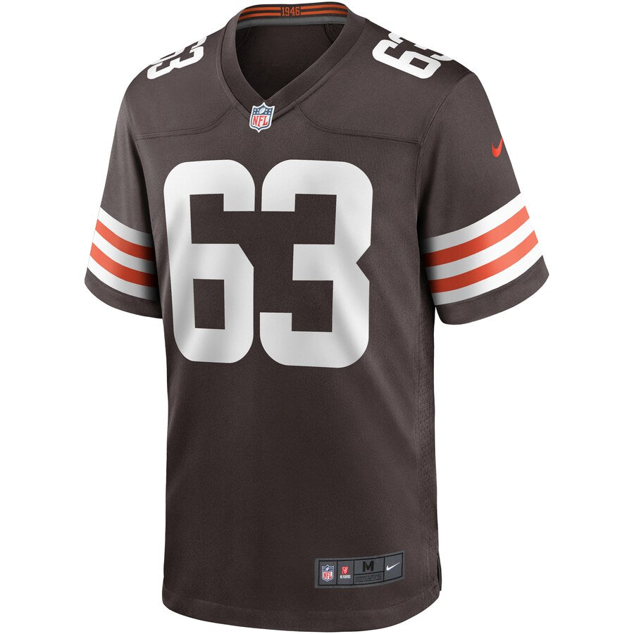 Cleveland Browns Evan Brown Brown Game Brown Football Jersey product image