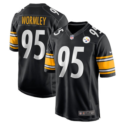 Pittsburgh Steelers Chris Wormley Game Black Football Jersey product image