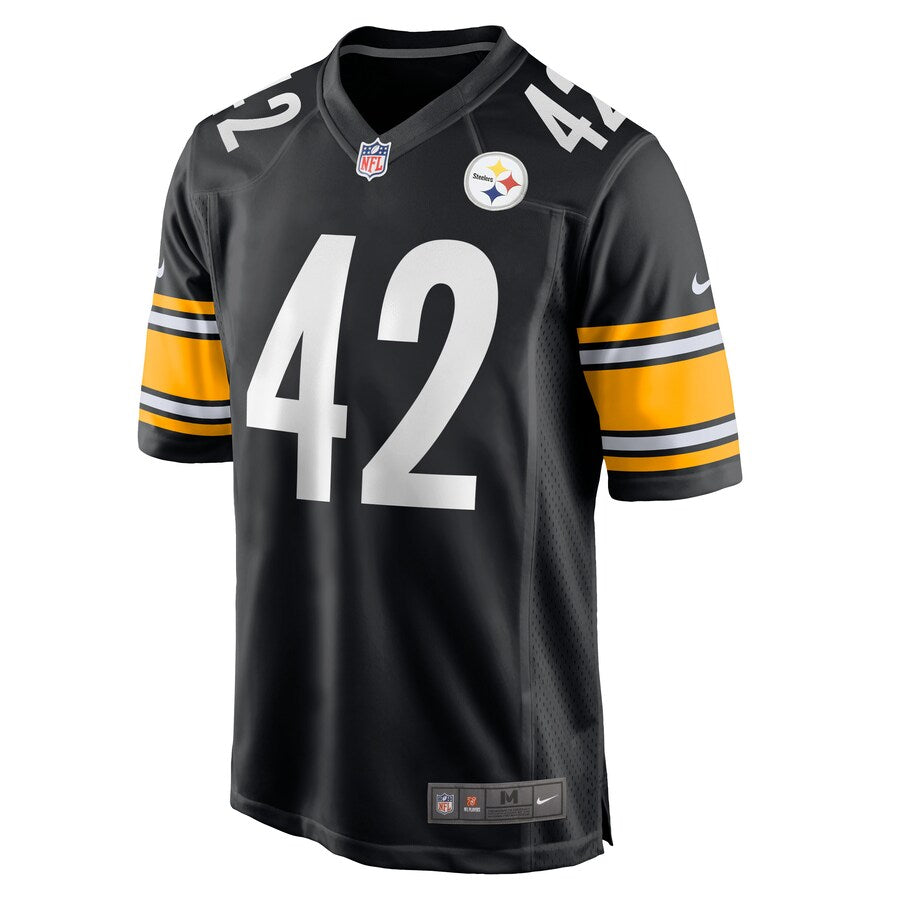 Pittsburgh Steelers James Pierre Team Game Black Football Jersey product image